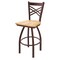 Holland Bar Stool Co 30" Swivel Bar Stool, Bronze Finish, Nat Maple Seat 82030BZNatMpl - alternate 1